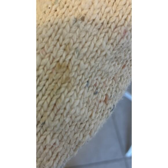 VTG 80s IZOD Cable Knit Shawl Collar Cardigan Grandpa Chunky Fisherman Sweater M - Picture 8 of 16